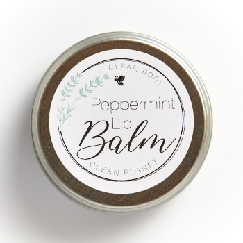 Lip Balm with Peppermint by Bee Clean